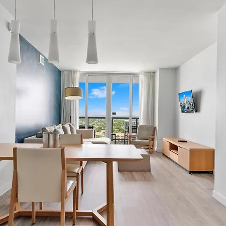 Modern One Bedroom Rental At Beach Walk Resort Miami 18Th Floor